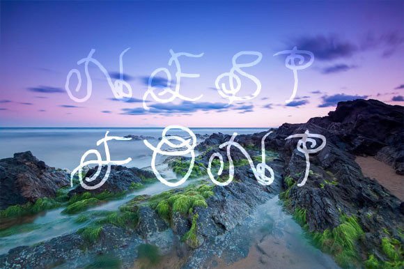 A Web Designer's Look at the Nest Script Font