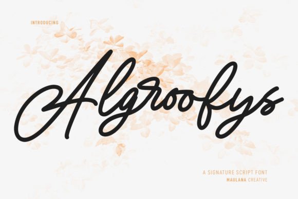 Algroofys: The Creative Font That Feels Like a Friend