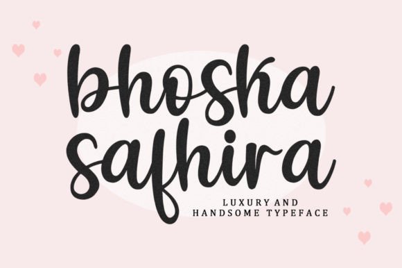 Bhoska Safhira: A Font for Editorial Elegance