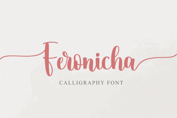 Feronicha: A Curly Handwritten Font for Campaign Visuals