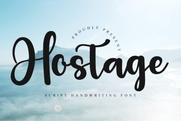 Hostage: A Handwritten Font for Digital Branding