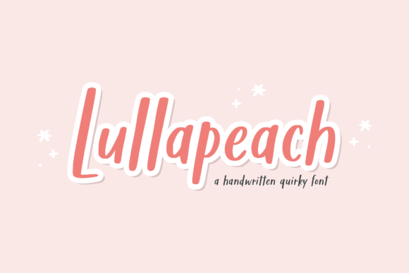 Lullapeach Font: A Quirky Upgrade for Your Brand