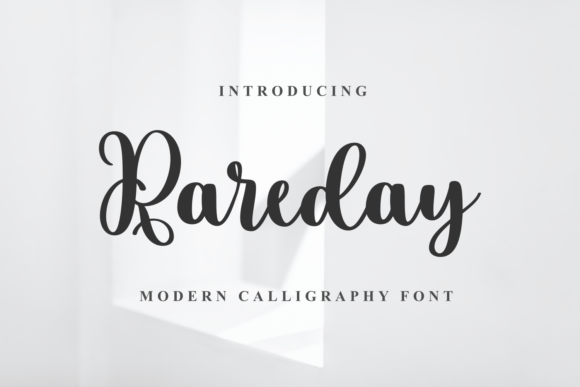 Rareday: A Font for Consistent and Trustworthy Branding