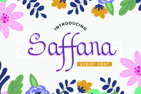 Saffana Font: A Handwritten Touch for Your Business Brand
