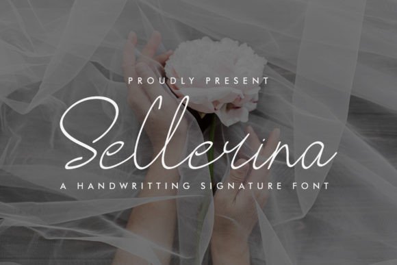 Sellerina: The Exquisite Script Font Your Craft Projects Deserve