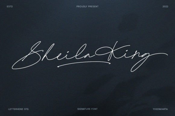 Sheila King Font: Elevating Your Small Business Brand with Graceful Typography