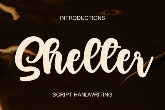 Shelter: A Handwritten Font for Authentic Campaign Design