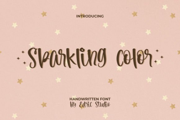 Sparkling Color: A Script Font Built for Campaign Engagement