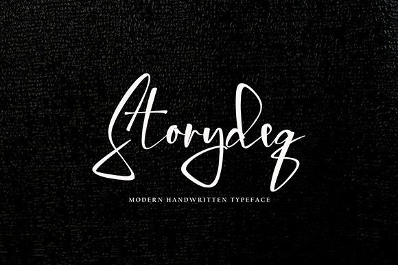 Storydeq: An Elegant Handwritten Font for Modern Websites